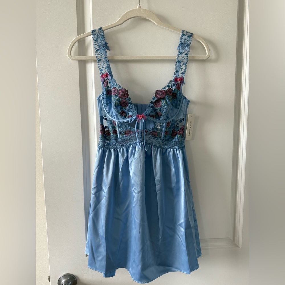 For Love & Lemons Katara Slip Dress XXS NWT
